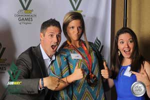 Interns with Chad Hedrick